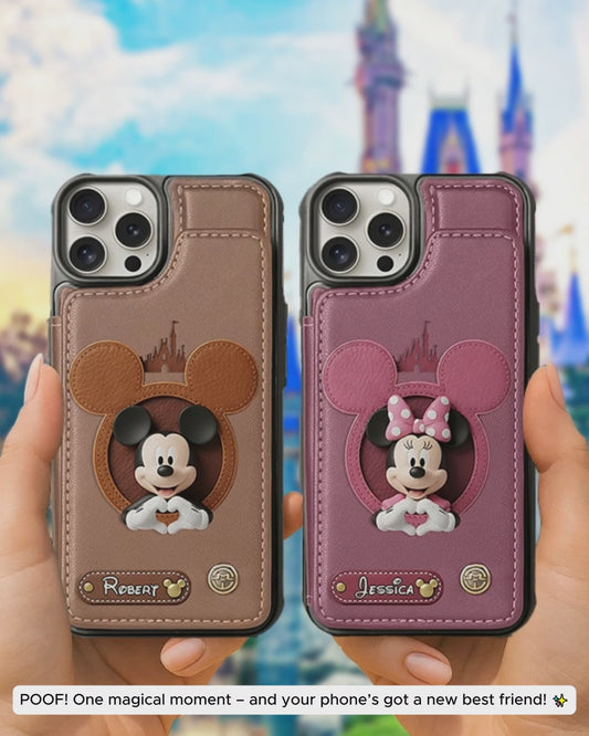 Magical Moments - Personalized Mouse Wallet Phone Case
