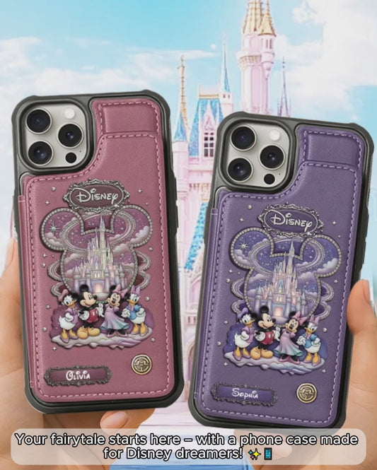 Magical World - Personalized Mouse Wallet Phone Case