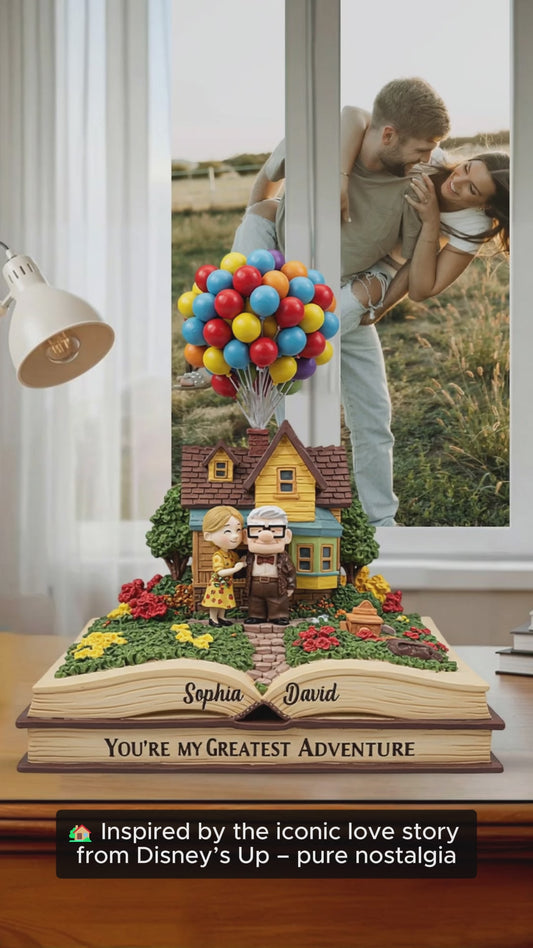 You're My Greatest Adventure - Personalized Mouse Custom Shaped Acrylic Plaque