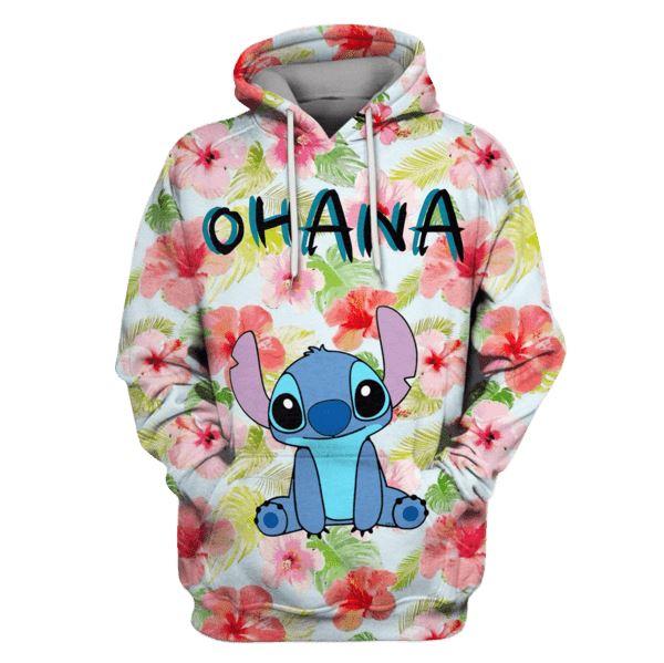 Ohana Flowers Ohana All Over Shirt 0523