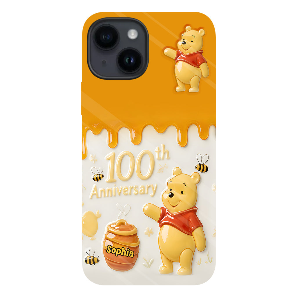 Honey Bear 100th Anniversary - Personalized Bear Full Print Phone Case