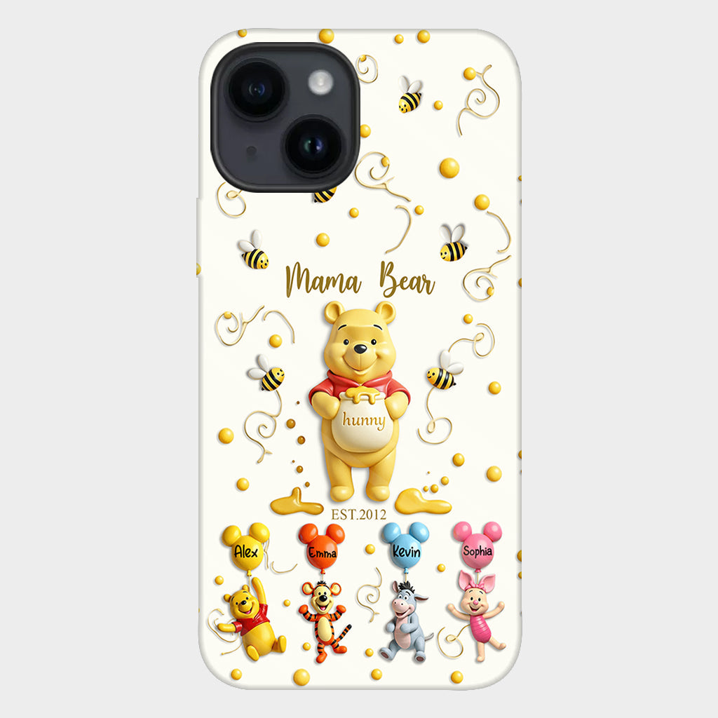 Mama Bear - Personalized Mouse Full Print Phone Case