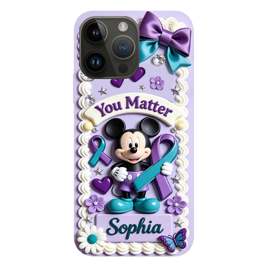 Suicide Prevention - Personalized Suicide Prevention Full Print Phone Case