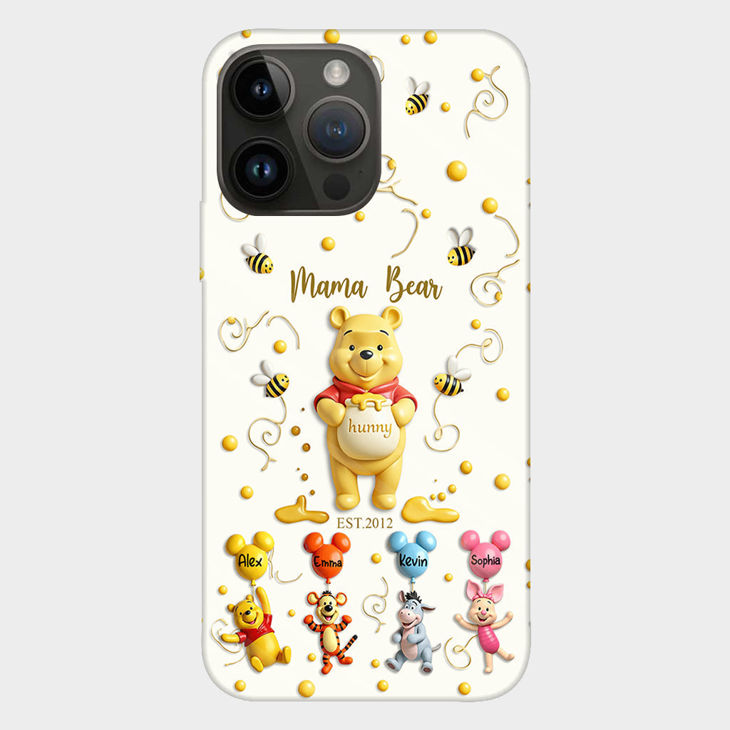 Mama Bear - Personalized Mouse Full Print Phone Case