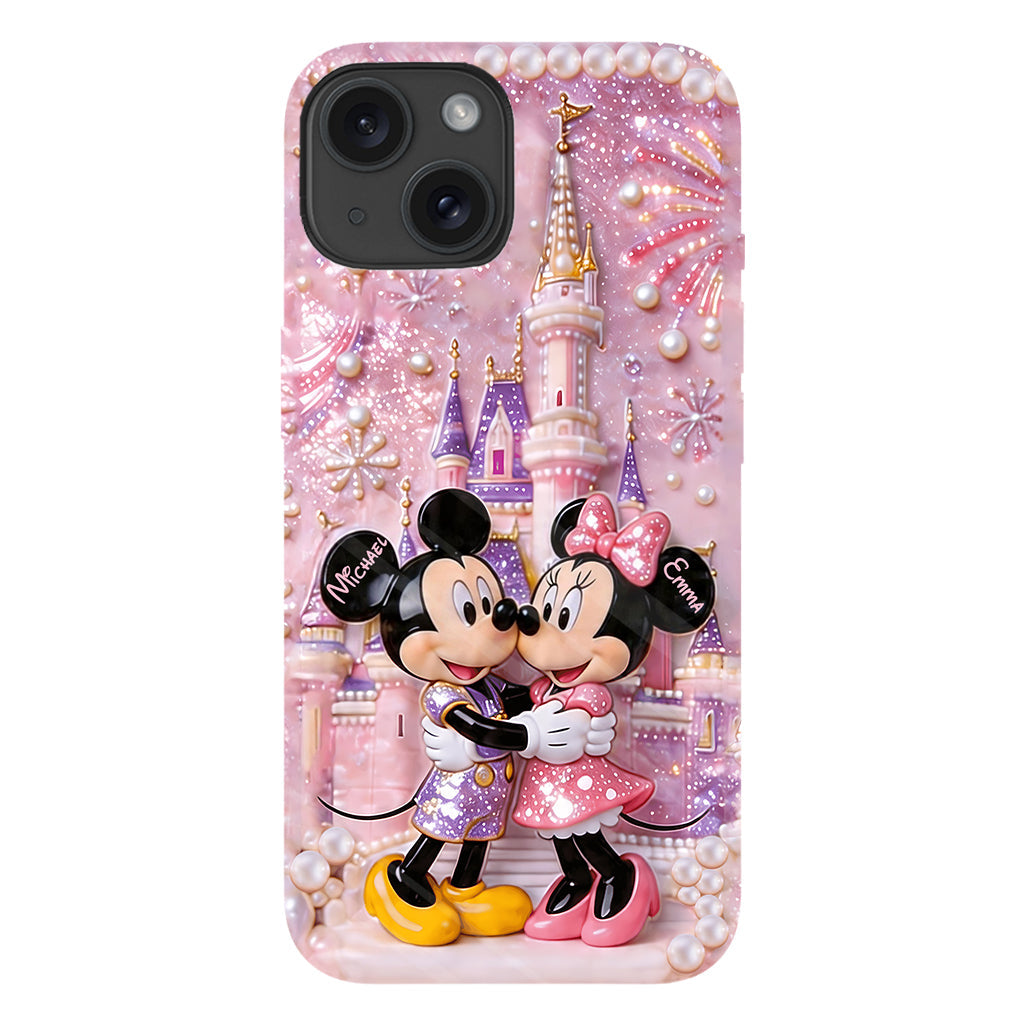 Cartoon Mouse Lovers Gift - Personalized Dream Trip Full Print Phone Case