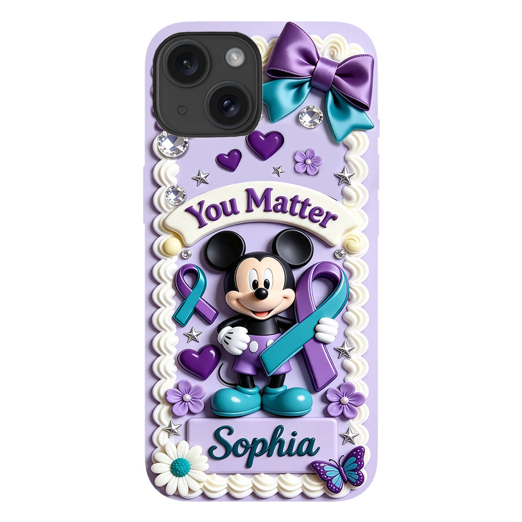 Suicide Prevention - Personalized Suicide Prevention Full Print Phone Case