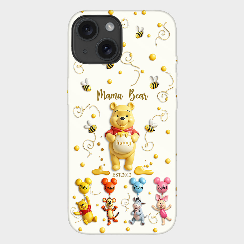 Mama Bear - Personalized Mouse Full Print Phone Case