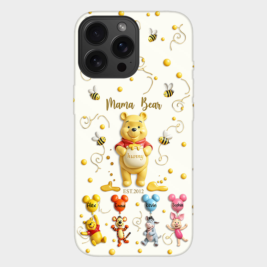 Mama Bear - Personalized Mouse Full Print Phone Case