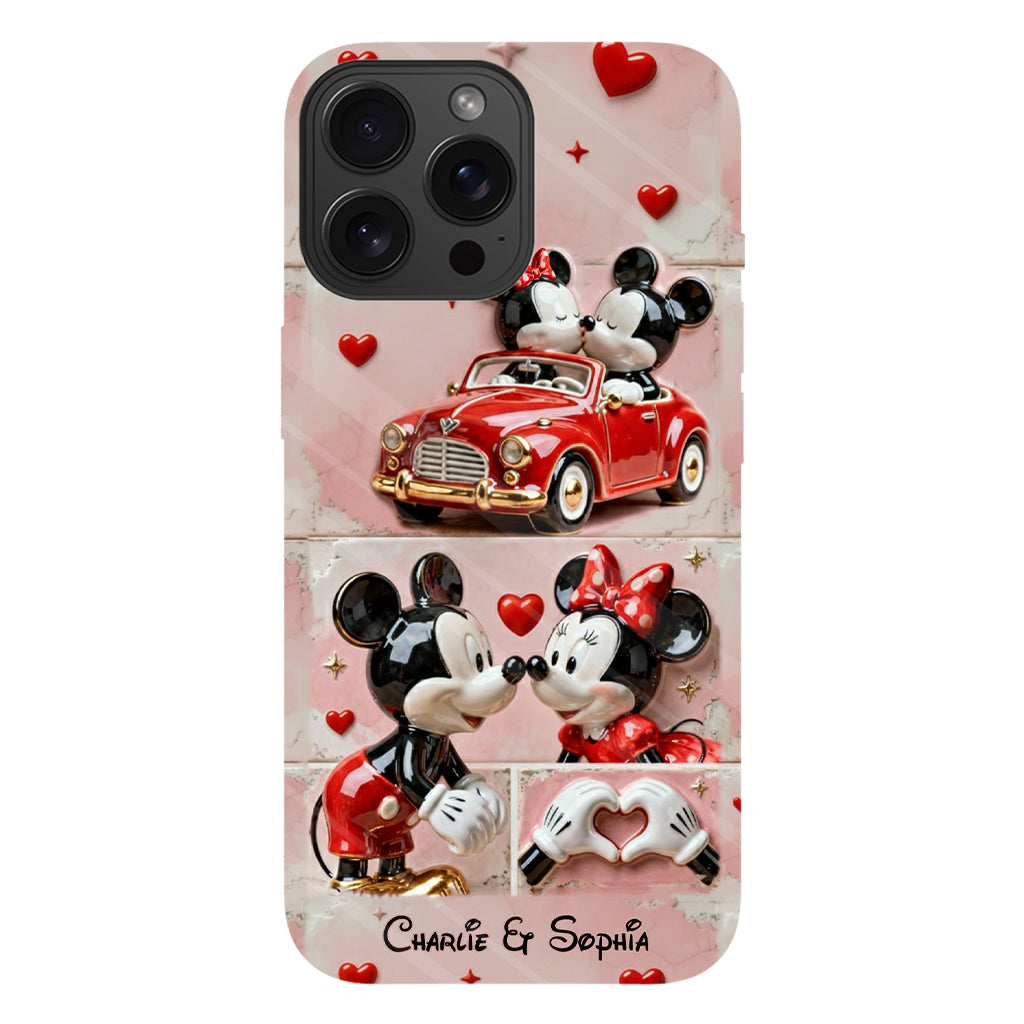 Happily Ever After - Personalized Mouse Full Print Phone Case
