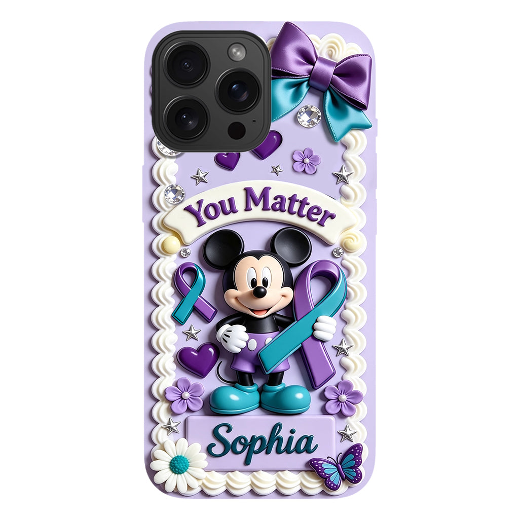 Suicide Prevention - Personalized Suicide Prevention Full Print Phone Case