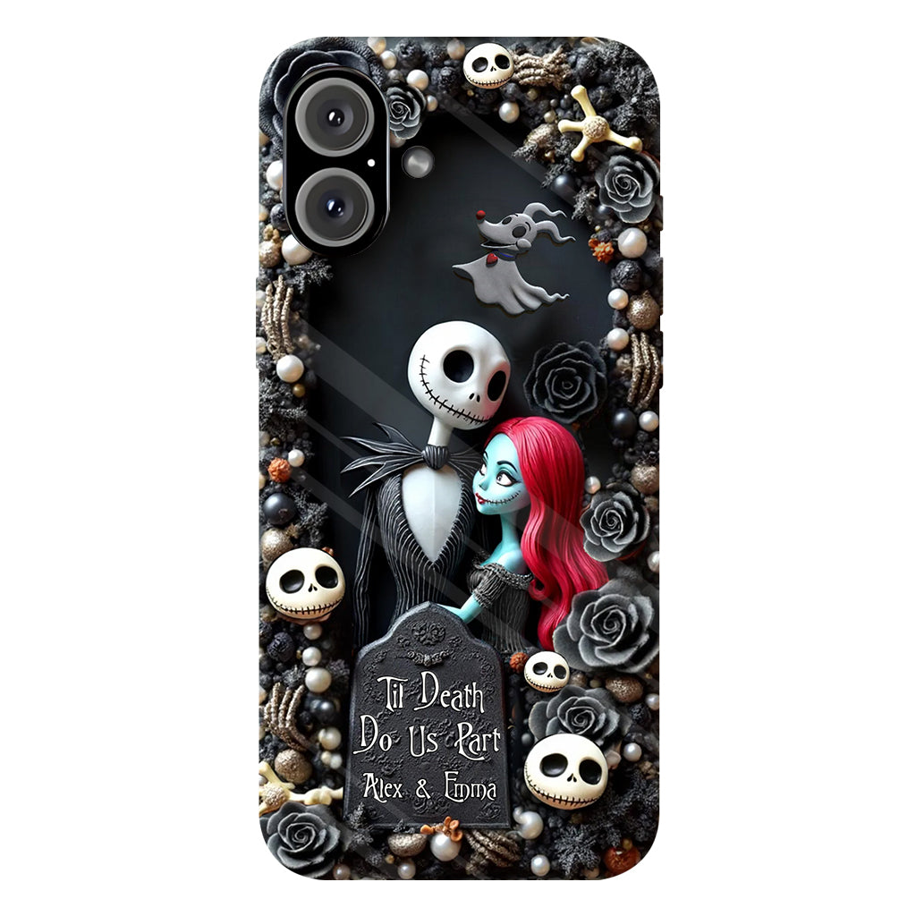 Til Death Do Us Part - Personalized Nightmare Full Print Phone Case