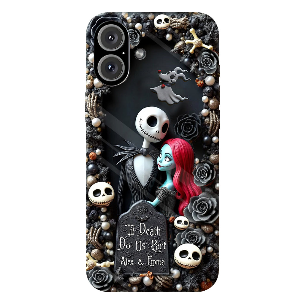 Til Death Do Us Part - Personalized Nightmare Full Print Phone Case