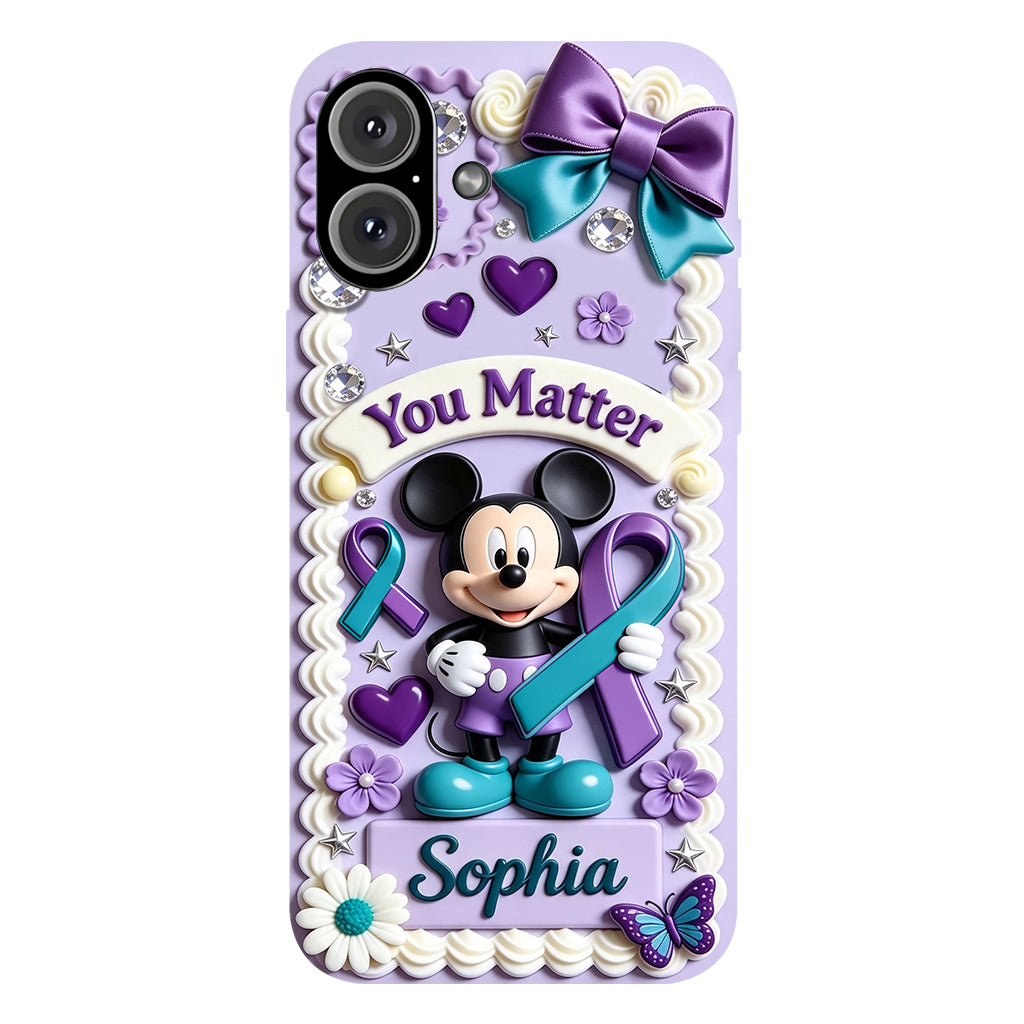Suicide Prevention - Personalized Suicide Prevention Full Print Phone Case
