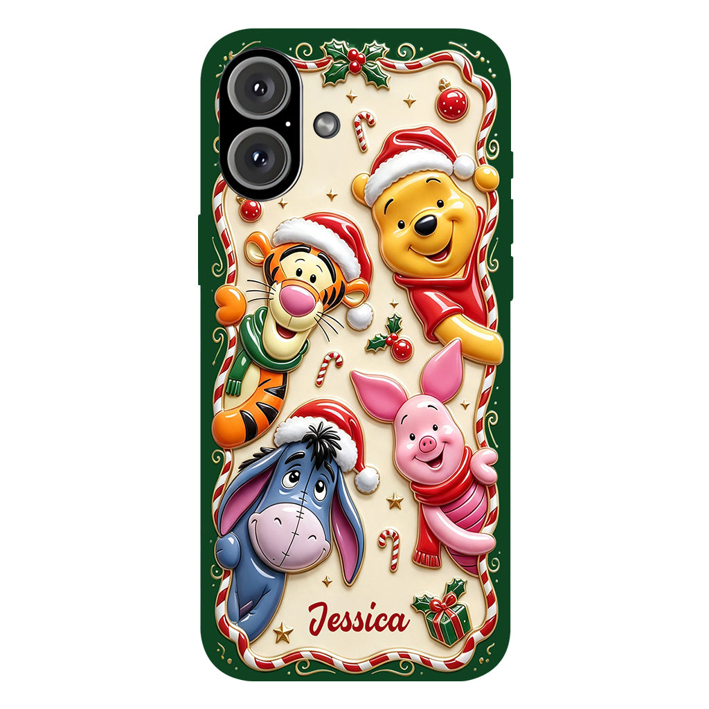 The Best Time Of The Year - Personalized Yellow Bear Full Print Phone Case