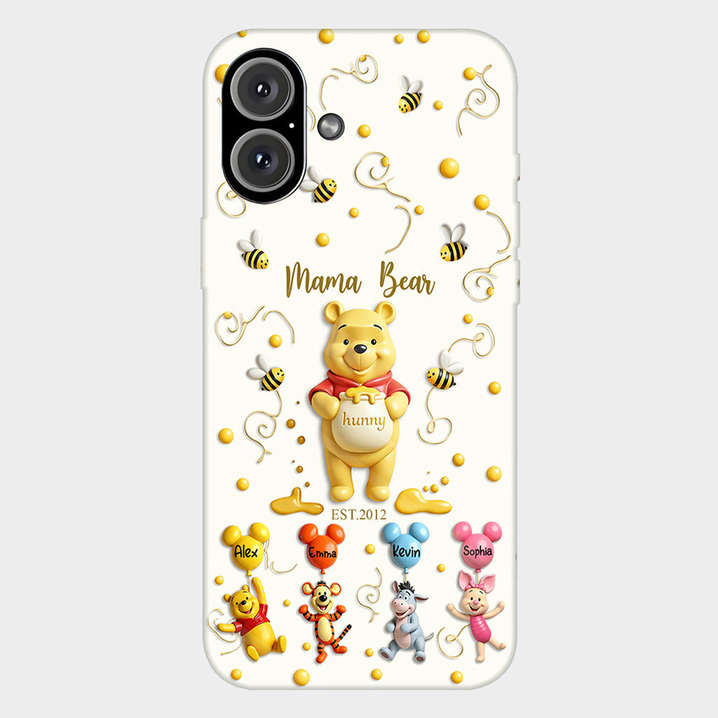 Mama Bear - Personalized Mouse Full Print Phone Case