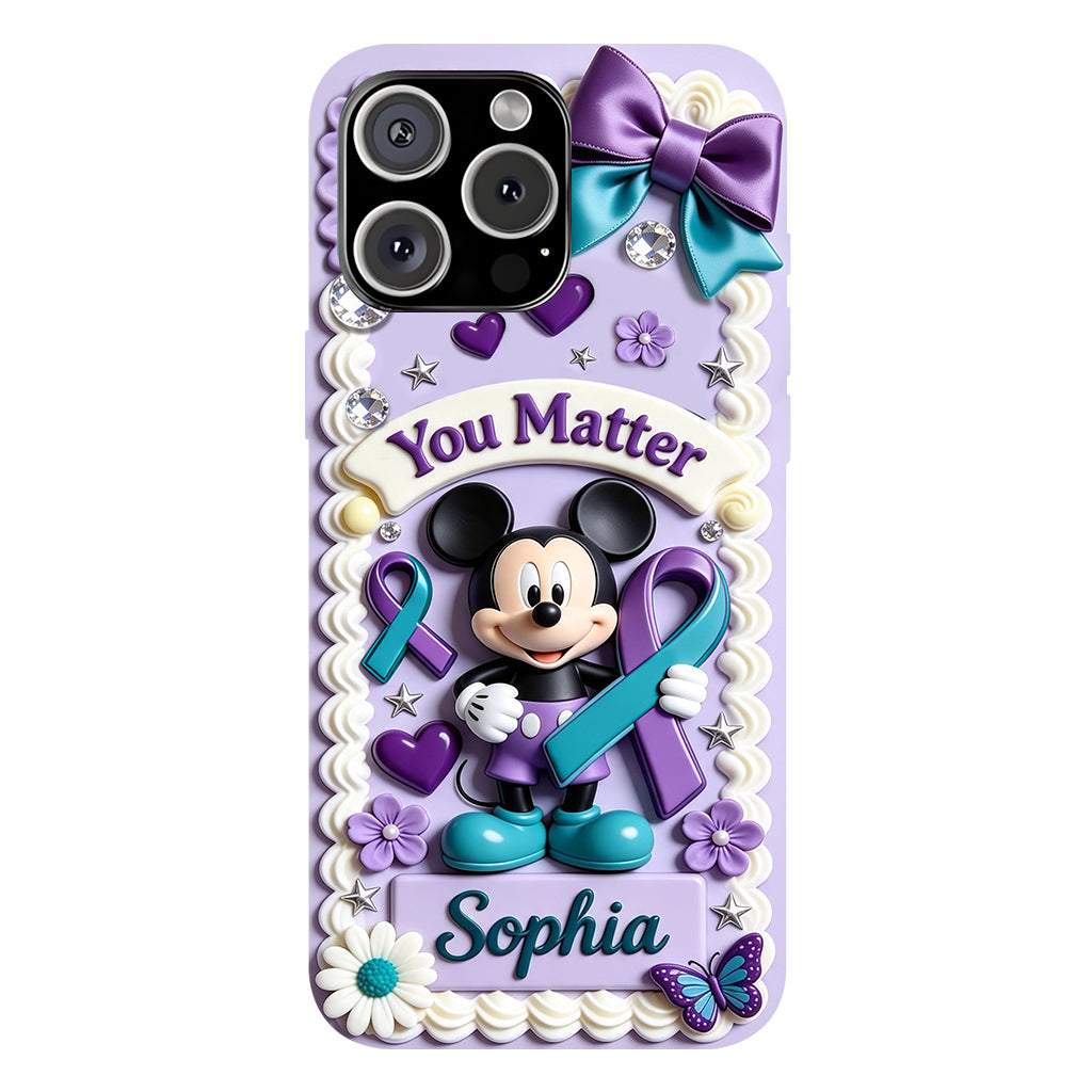 Suicide Prevention - Personalized Suicide Prevention Full Print Phone Case
