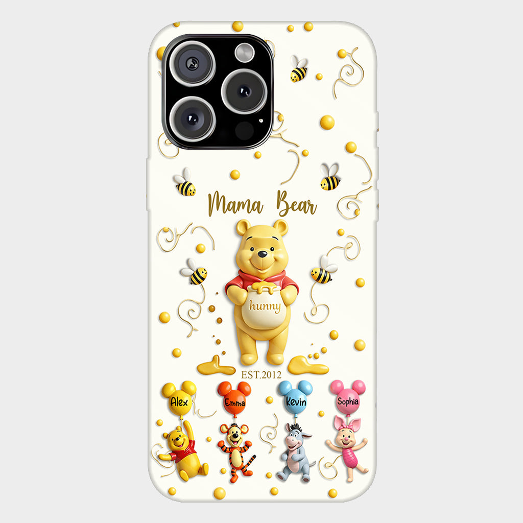 Mama Bear - Personalized Mouse Full Print Phone Case