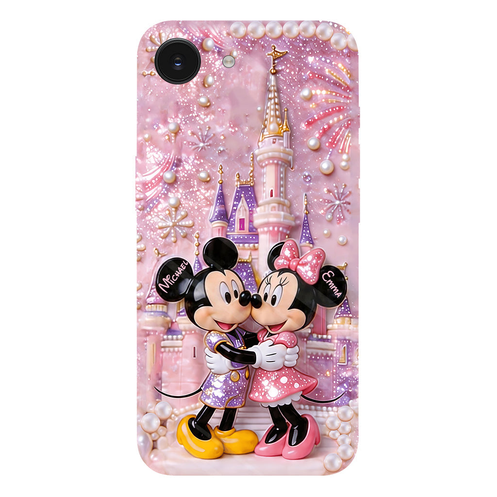 Cartoon Mouse Lovers Gift - Personalized Dream Trip Full Print Phone Case