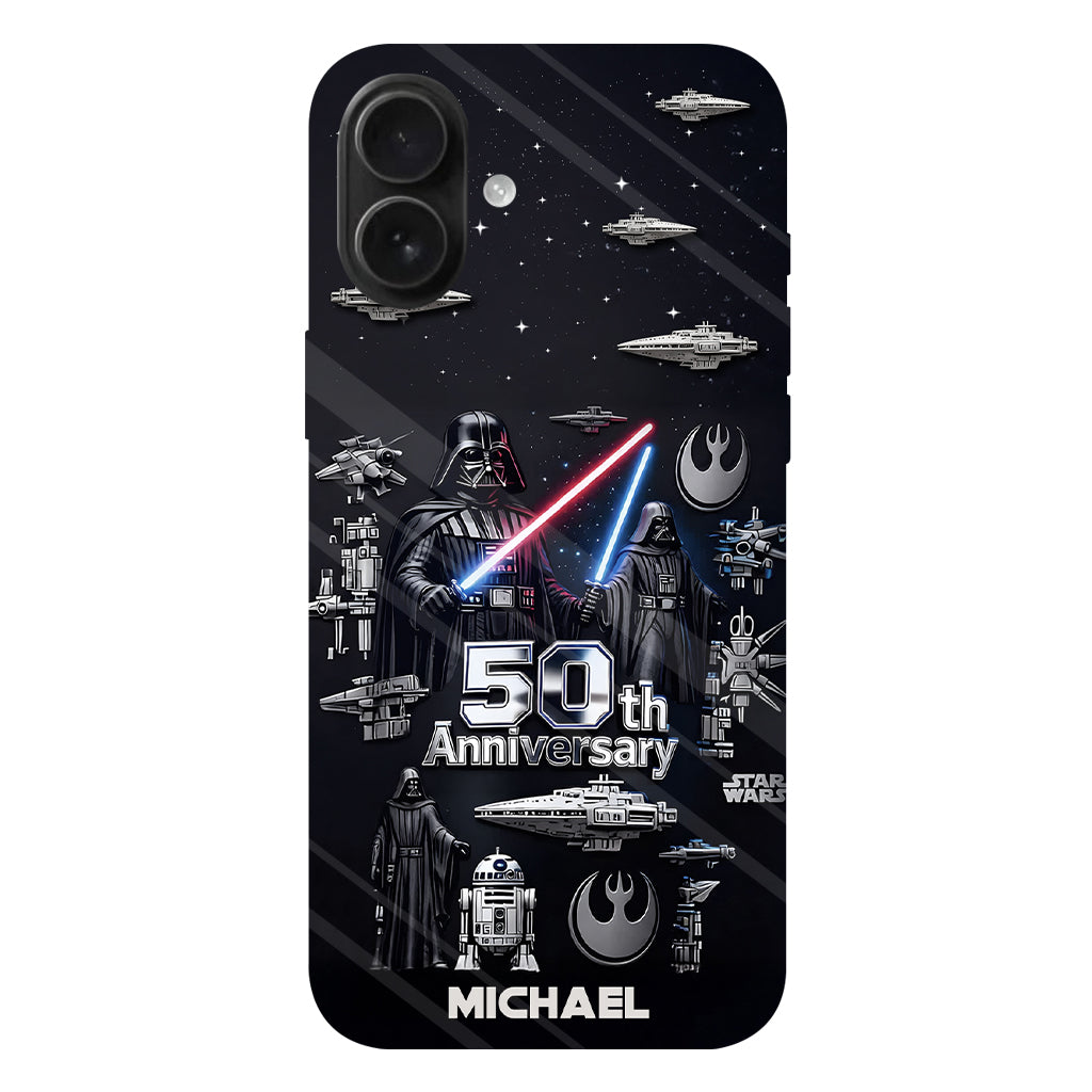 Wonder Stars - Personalized The Force Full Print Phone Case
