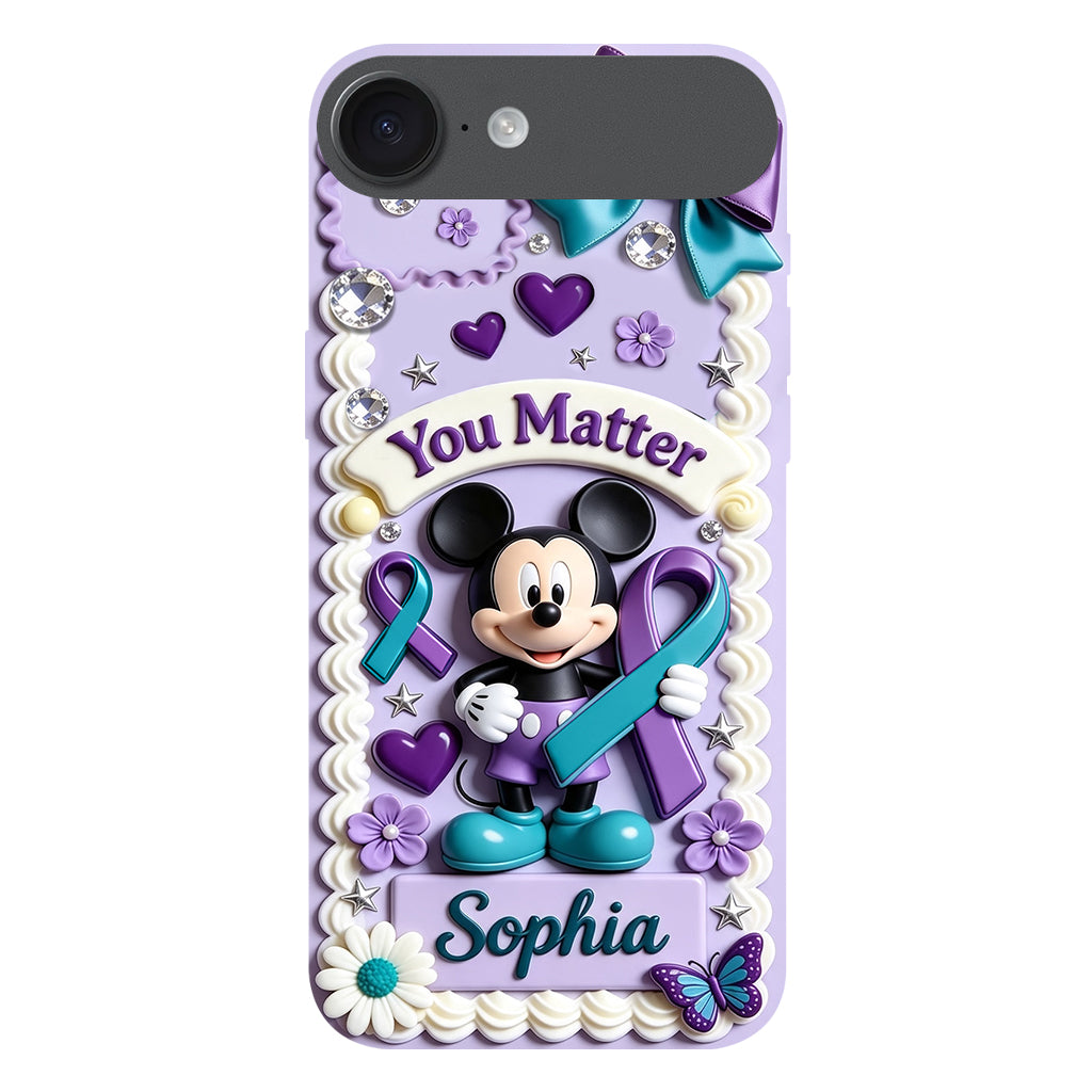Suicide Prevention - Personalized Suicide Prevention Full Print Phone Case