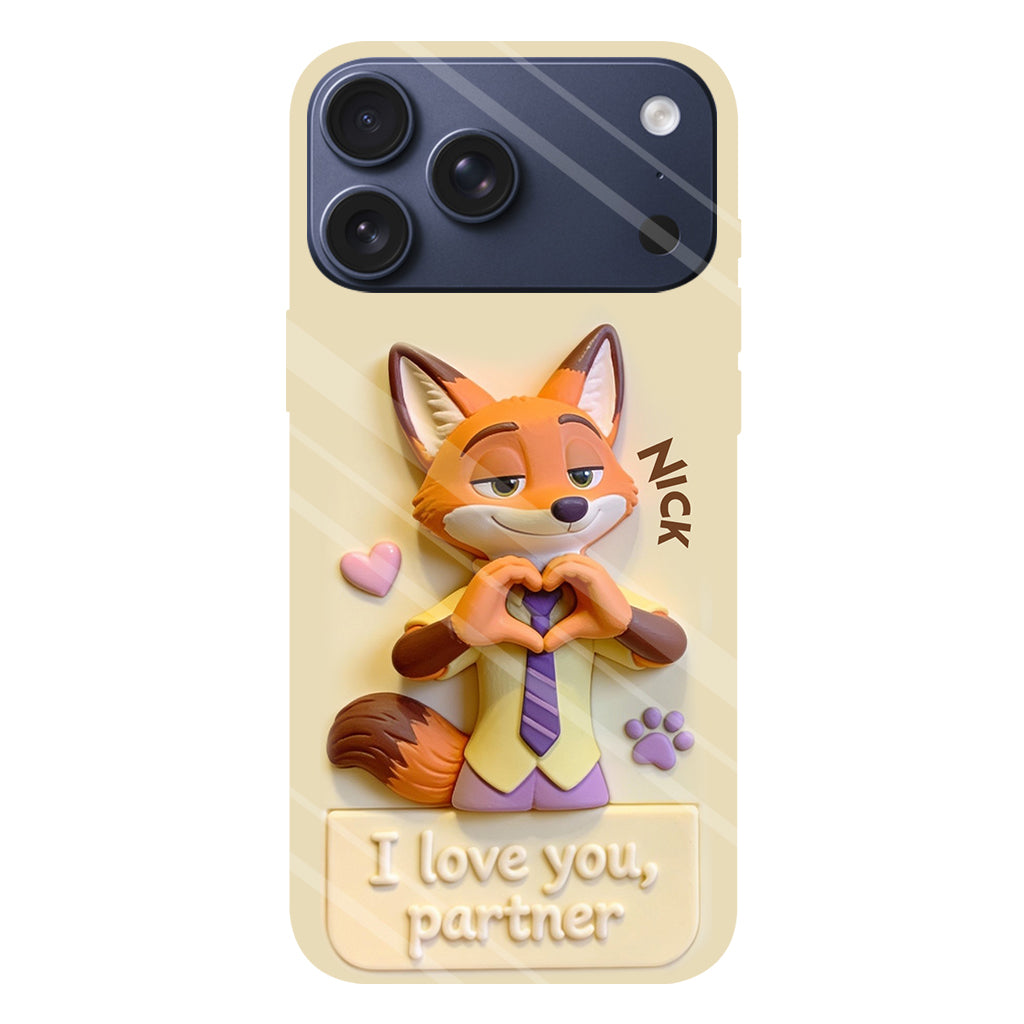 I Love You - Personalized Couple Full Print Phone Case