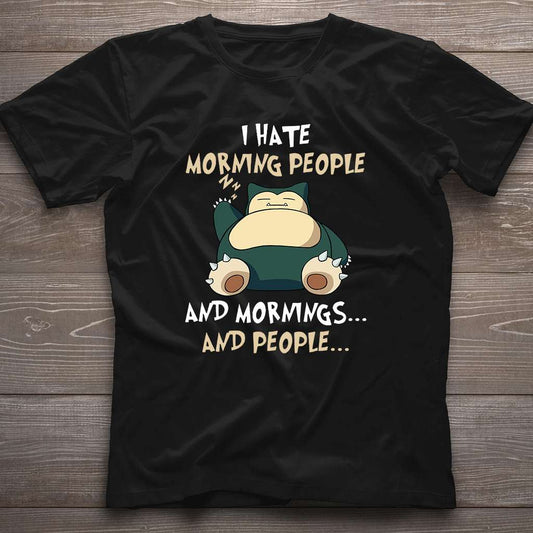 I Hate Morning People Monster Trainer T-shirt and Hoodie 0223