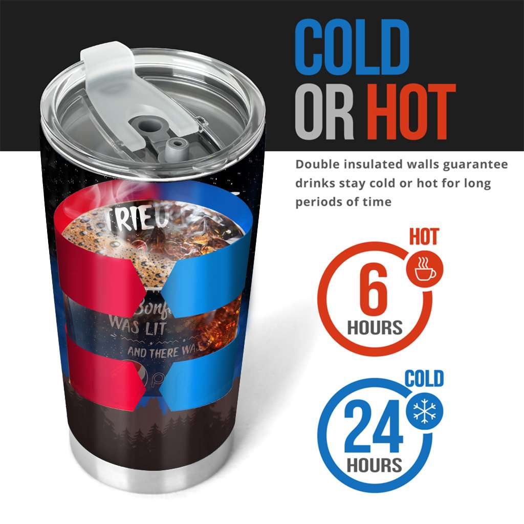 Shuh Duh Fuh Cup Blue Soft Drink Tumbler 0223