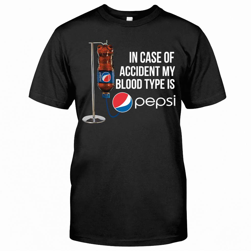 My Blood Type Blue Soft Drink T-shirt and Hoodie 0223