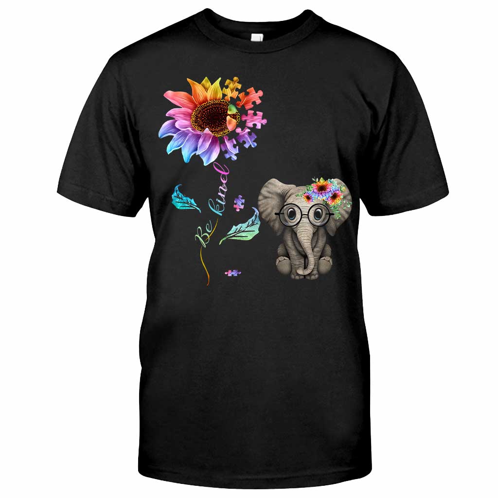 Elephant Be Kind - Autism Awareness T-shirt and Hoodie 0520