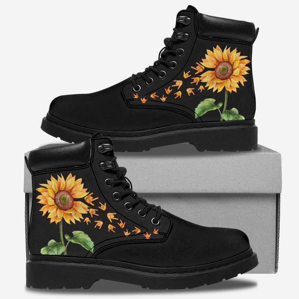 Love Sunflower ASL All Season Boots 0622