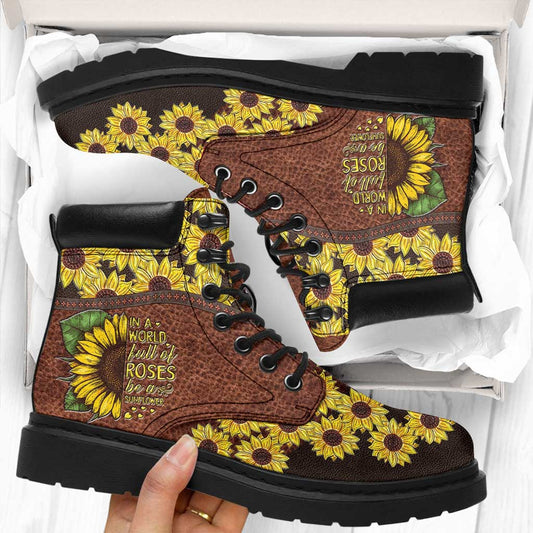 Leather Sunflower Sunflower All Season Boots 0622