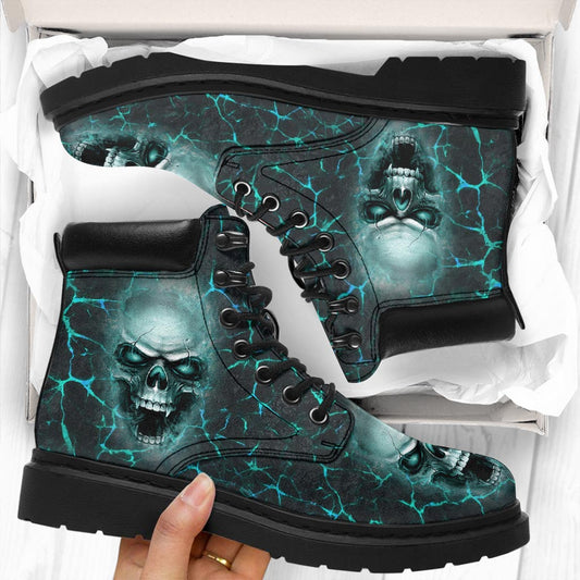 Smoky Skull Skull All Season Boots 0622