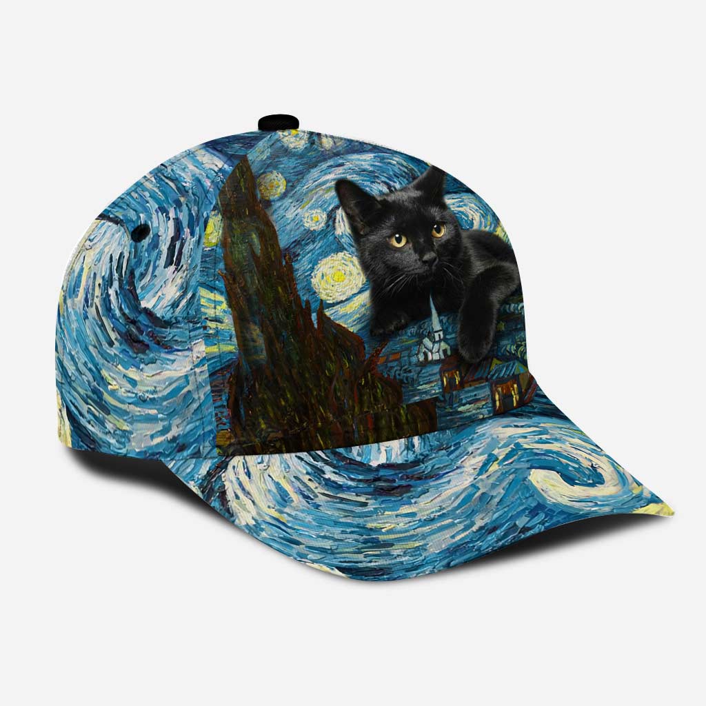 Night Chonk Black Cat Classic Cap 0622