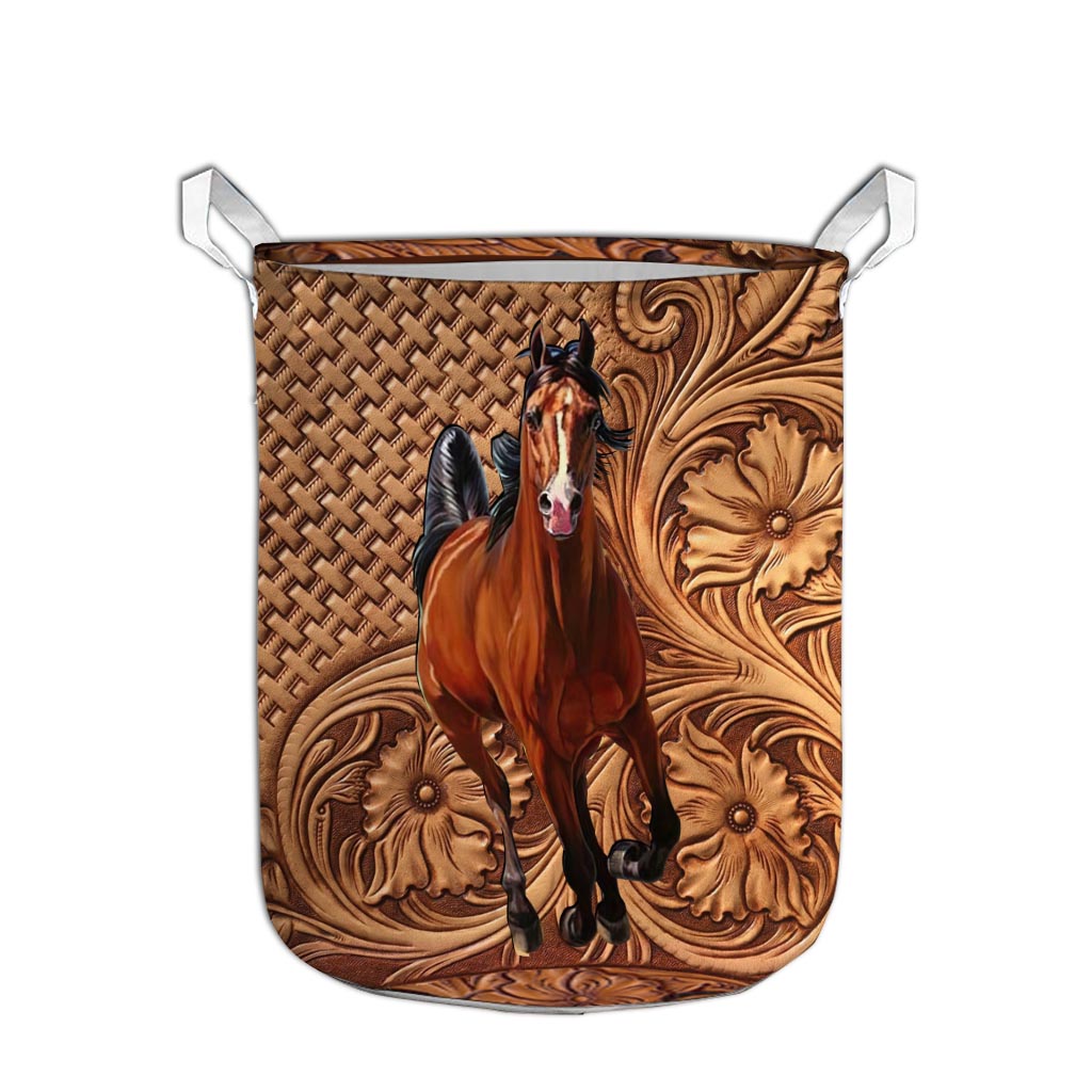 Love Horses Horse Laundry Basket 0622