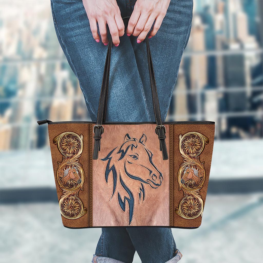 Love Horses Horse Leather Bag 0622