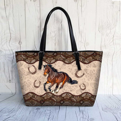 Love Horses Horse Leather Bag 0622