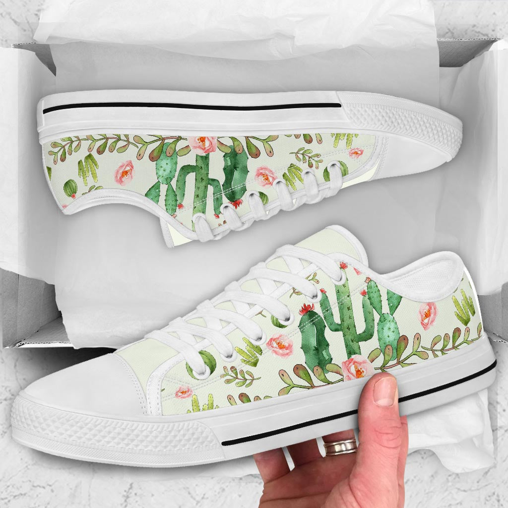 Lovely Cactus Cactus Low Top Shoes 0622