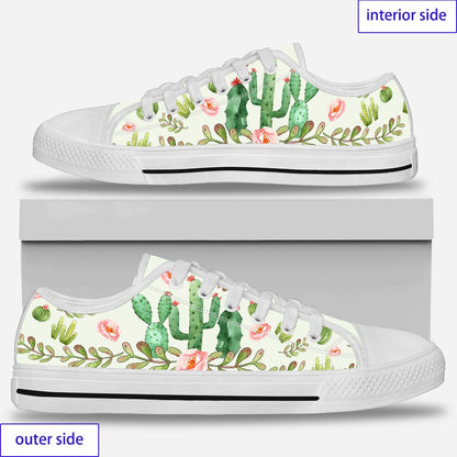 Lovely Cactus Cactus Low Top Shoes 0622