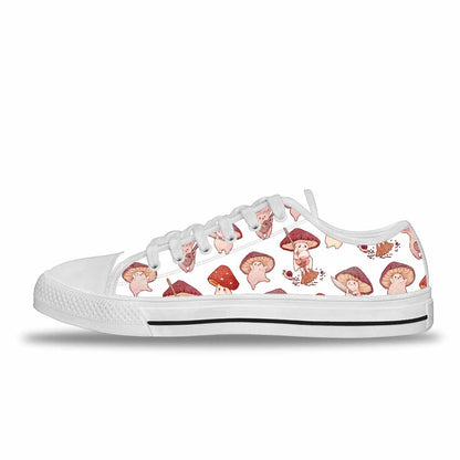 Cute Mushrooms Mushroom Low Top Shoes 0622