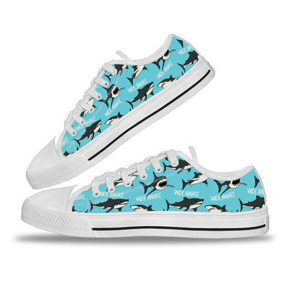 Wide Awake Shark Low Top Shoes 0622