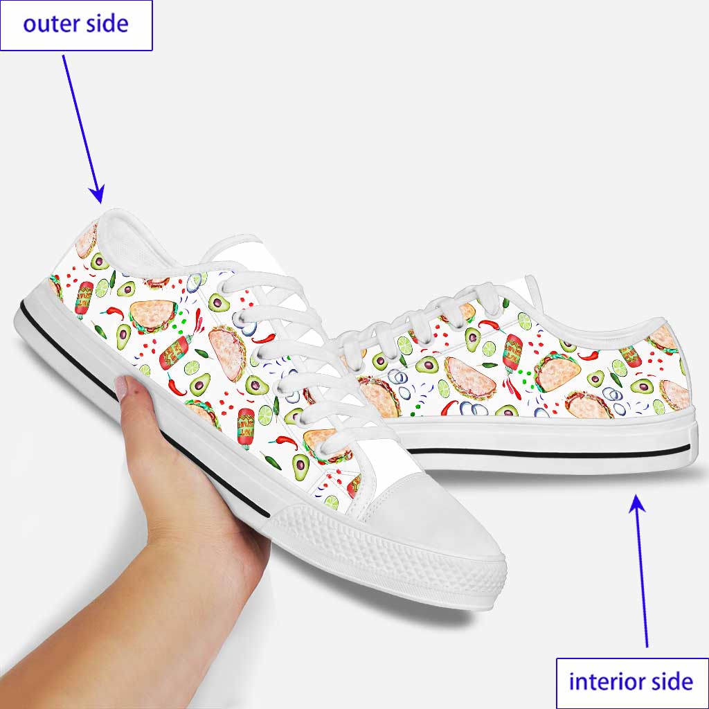 Love Tacos Taco Low Top Shoes 0622