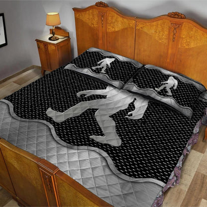 Bigfoot Lovers Bigfoot Quilt Set 0622