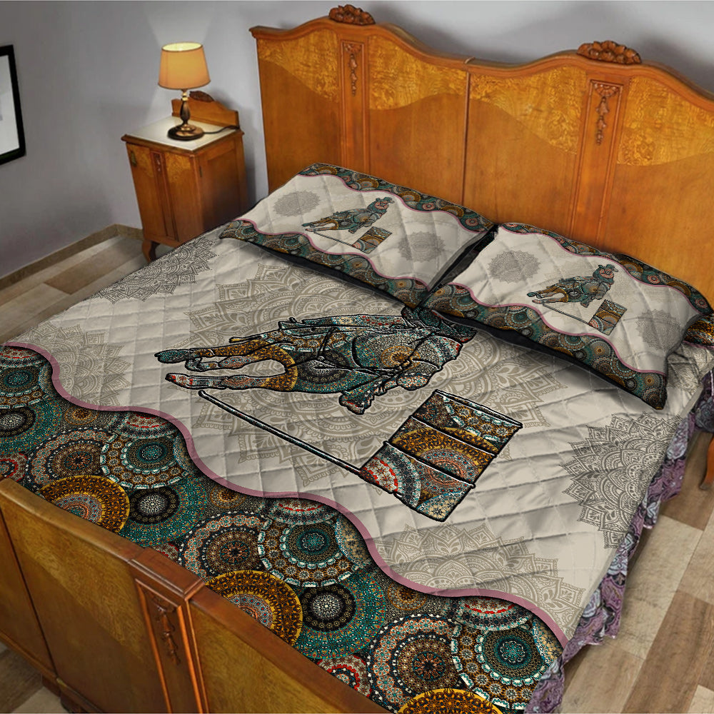 Love Horses Horse Quilt Set 0622