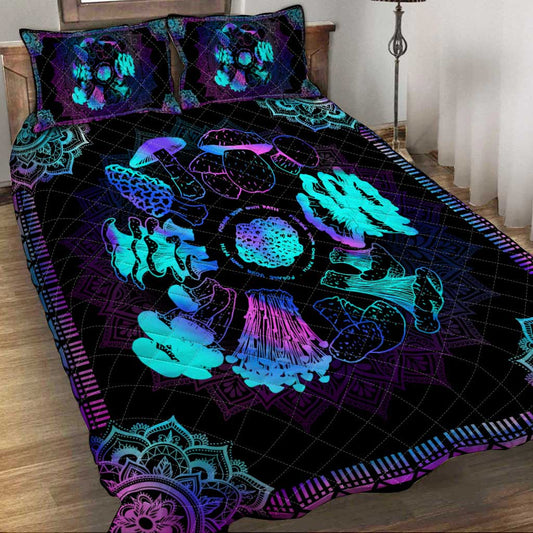 Magic Mushroom Magic Mushroom  Quilt Set 0622
