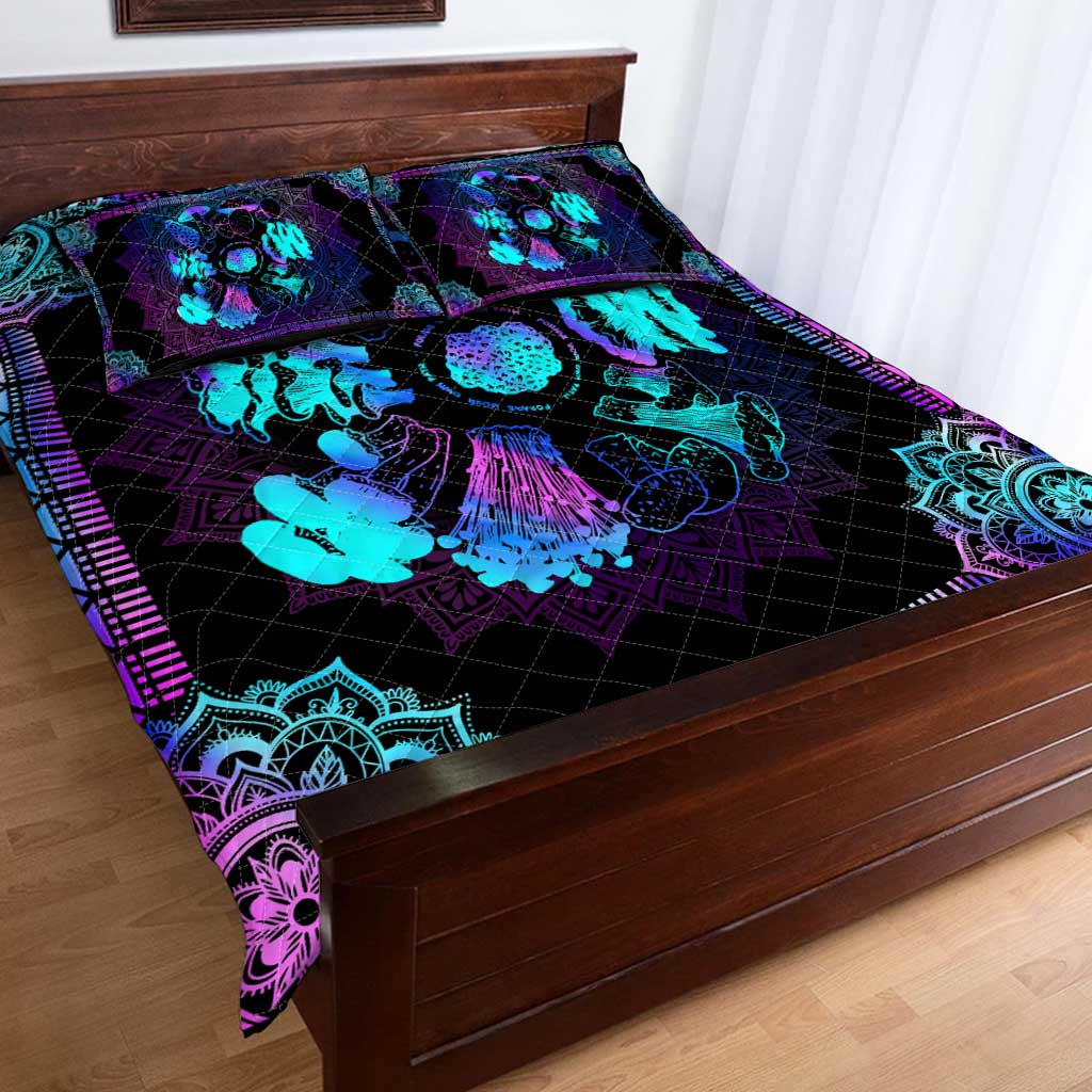 Magic Mushroom Magic Mushroom  Quilt Set 0622
