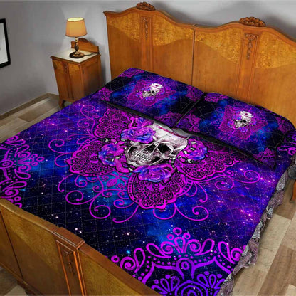 Skull Nurse Nurse Quilt Set 0622