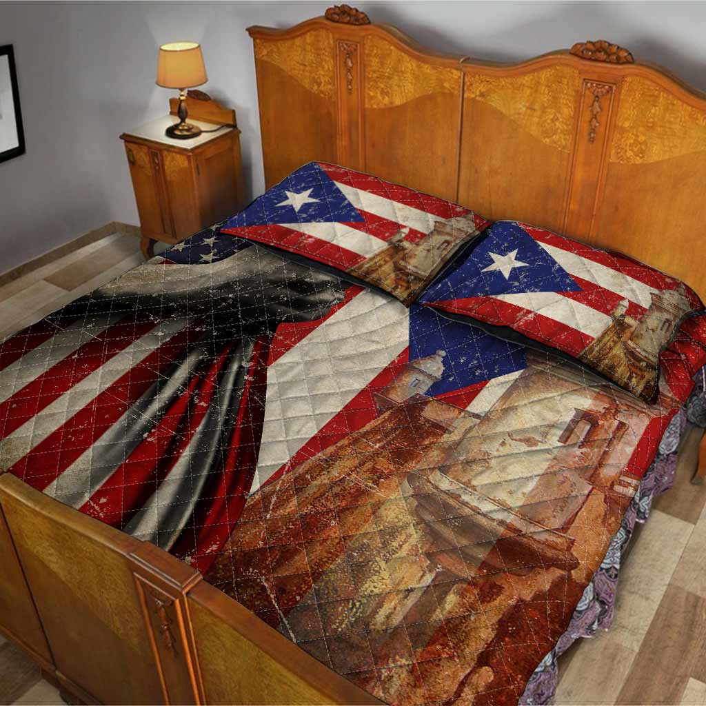 Puerto Rican American Puerto Rican Quilt Set 0622