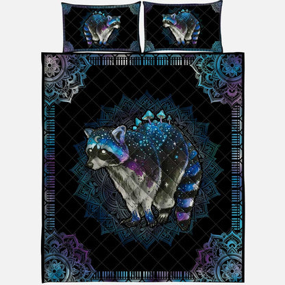 Racoon Goddess Raccoon Quilt Set 0622