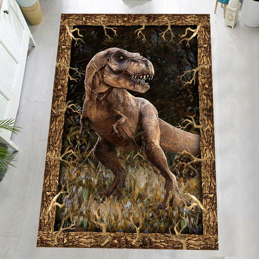 T-Rex Dinosaur Rug 0622