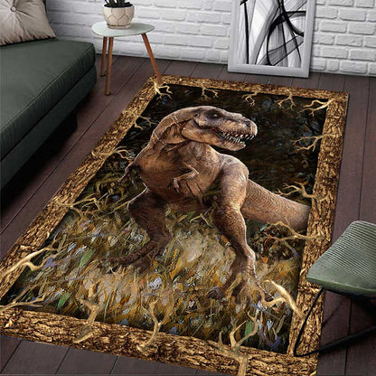 T-Rex Dinosaur Rug 0622